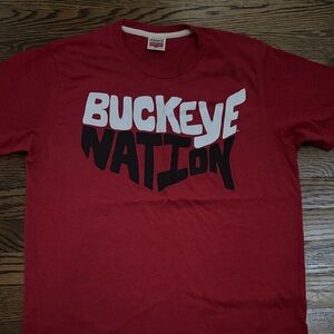 HOMAGE Red Buckeye Nation Tee
